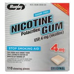 Nicotine Gum 4mg Original 110 Chews By Major Pharmaceuticals