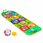 Chicco Jump & Fit Kids Playmat, Electronic and Interactive Game with Lights and Sounds, Hopscotch Game for Home, 2 Play Modes, 150 cm - Kids Toys Ages 2-5