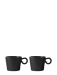 Daria Cup 30 Cl St Ware 2-Pack Black PotteryJo