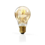 Nedis Dimbar Led-vintageglödlampa E27 | A60 3 W 100 Lm