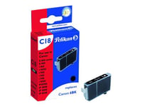 Pelikan C18 - 13 ml - noir - compatible - réservoir d'encre (alternative pour : Canon BCI-6Bk) - pour Canon i96X, 990, 99XX; PIXMA IP4000, iP5000, iP6000, iP8500, MP750, MP760, MP780; S830