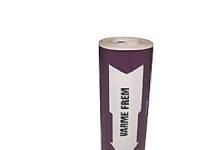 Rørmærkning 160mm x 10m - violet *varme fremløb*