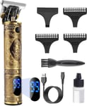 Hair Clippers Men Professional Beard Trimmer,Cordless Electric Self Hair with