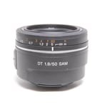 Sony Used DT 50mm f/1.8 SAM Prime Lens