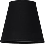 Linne Lampskärm Ø17cm Svart