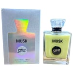 Alcohol Free perfume Musk by Saffron For men 100ml Beautiful smell