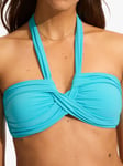Seafolly Plain Halterneck Twist Bikini Top