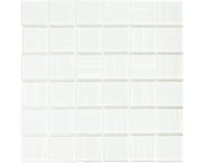 Mosaik glas vit blank 29,8x29,8 cm