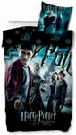 Påslakanset - 140x200 cm - Harry Potter - 100% bomull - Harry potter og Dumbledore