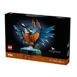 LEGO Icons Kingfisher Bird Set, Model Building Kit for Adults to Build with Wate