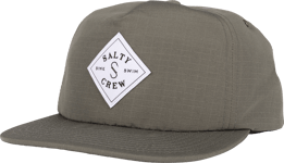 Salty Crew Men's Tippet Rip 5 Panel Olive, OneSize