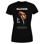 Halloween Poster Women's T-Shirt - Black - 5XL