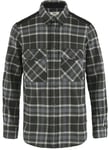 Fjällräven Övik Twill Shirt M Herrskjorta, 550-021/ Black-Fog