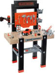 Smoby SAS Black and Decker verktygsbänk - 103cm med verktyg och tillbehör - 92 delar