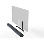 Flexson TV-ställ för Sonos Arc-soundbar, svart