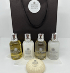 MOLTON BROWN Indian Cress & Camomile Hair Care Set 50ml x4 + Soap Gift Bag