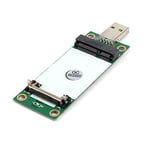 LeHang Mini PCIe Carte WWAN vers Adaptateur USB Slot, Convertisseur de testeur de Module Mini PCI Express WWAN/LTE / 4G, Carte de réseau étendu sans Fil de 30mm et 50mm