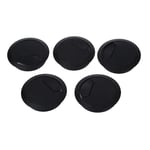 SovelyBoFan 5 Pcs Home Office Desk Table Computer 60mm Cable Cord Grommet Hole Black