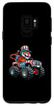 Galaxy S9 Patriotic Tiger 4th July Monster Truck American Case