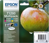 Epson T1295 Multipack Original Ink Cartridges, Stylus SX420w SX235w SX440w, Box
