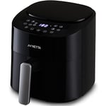 NETTA Airfryer 4.2L Digital Air Fryer with 60 Minutes Timer, 1300W - Touch Screen Blue LED Display and Fully Adjustable Temperature Control for Low Fat Cooking.
