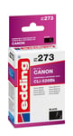 18-273 EDD-273 Ink Cartridge 1 x Suitable for Canon CLi-526Bk Black Photo black