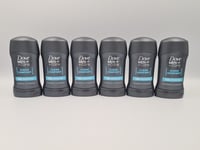 6 X Dove Men+Care Clean Comfort Stick Deodorant with ¼ Moisturising Cream.