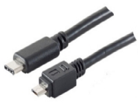 shiverpeaks BS77145-3.0, 3 m, USB C, Micro-USB B, USB 2.0, 480 Mbit/s, Svart