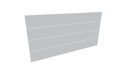 Götessons Ljudabsorberande Anslagstavla Storyboard EcoSUND® B2400xH1200xD50mm Vit