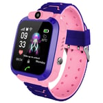 Doolland Kids Smart Watch,1.44 Touch Screen Tracker Watch Phone for Girls Boys Game,SOS GSM Call Chat Voice Smartwatch with Camera for Children Gift