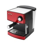 Adler Espressomaskin - 15 bar, Röd