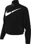 Nike DX5864-010 Sportswear Essential Jacket Women's BLACK/WHITE Size XS