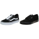 Vans Men's Atwood Trainers, Canvas 8.5 UK Ward Suede/Canvas Suede