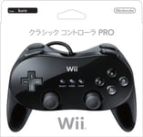 NINTENDO Classic Controller Pro (Black) for Wii/Wii U w/Tracking# New from Japan