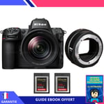 Nikon Z8 + Z 24-120mm F4 S + 2 SanDisk 128GB Extreme PRO CFexpress Type B + Ebook ""Devenez Un Super Photographe"" - Appareil Photo Nikon