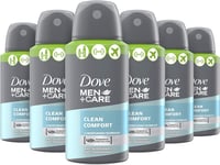 Dove Men+Care Clean Comfort perfect for Travel Compressed Anti-perspirant 48h &