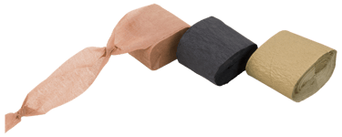 Crepepapper 3-pack - olika färger