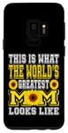 Galaxy S9 This Is What The World's Greatest Mom Sunflower Mothers Day Case