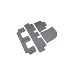Gummimattor lampliga for Citroen C4 Grand Picasso II C4 Grand Spacetourer 7sits 2013