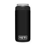 YETI - Rambler Colster Can Slim Insulator - Black - 250ml - Summer/Beach/Travel