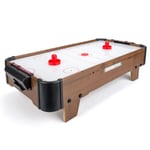 Power Play 28inch Air Hockey Table Game, Wooden Portable Table Toys for Kids