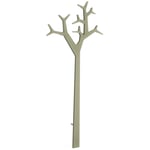 Swedese Tree Klesstativ Veggmontert 194 cm, Hvit Mosegrønn MDF
