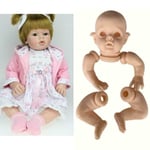 12inch Diy Realistic Reborn Doll Kit Limbs Cloth Body Baby