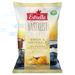 Estrella Västkustchips Smör Havssalt 180g(BF:2025-03-19)