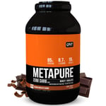 QNT Metapure Whey protein isolate Zero Carb Chocolat Belge 2 kg Poudre