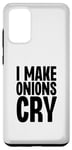 Coque pour Galaxy S20+ I Make Onions Cry Funny Culinary Chef Cook Cook Onion Food