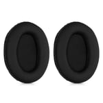 kwmobile Replacement Ear Pads Compatible with Kingston HyperX Cloud II - Earpads Set for Headphones - Black