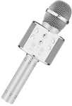 Karaoke mikrofon med højttaler og Bluetooth