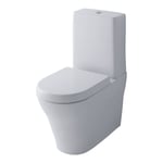 Toto MH-toalett, uten skyllekant, rengjøringsvennlig, hvit