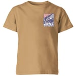 Jaws Retro Kids' T-Shirt - Tan - 3-4 Years